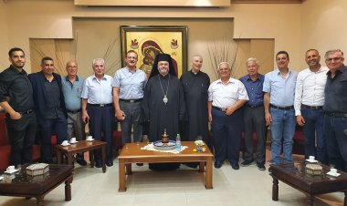 المطران يوسف متى يستقبل الهيئة الإدارية للبيت المسيحي