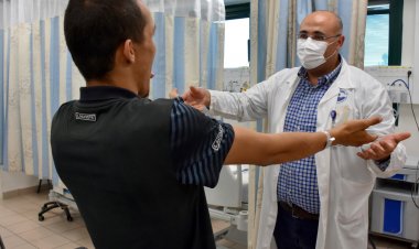 إنقاذ حياة شاب في مركز بوريا الطبي أصيب بانسداد بشرايين المخ