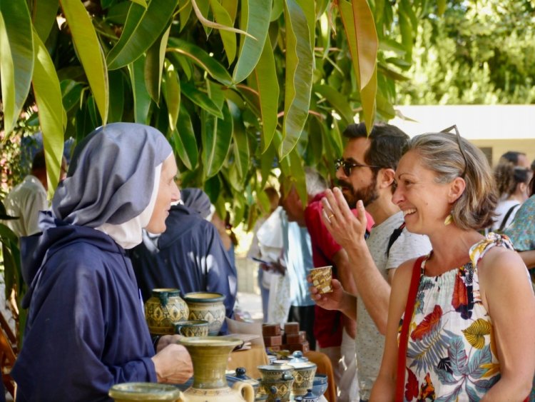يومٌ للصداقة في دير القديسة مريم للصعود في أبو غوش