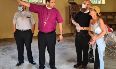 رئيس الأساقفة حسام نعوم يوجّه نداءً من أجل ترميم كنيسة القديس بطرس في يافا