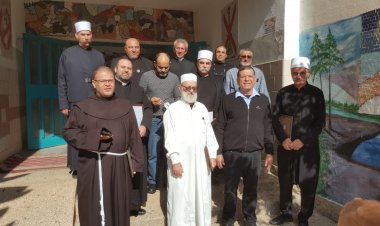 اعدادية المغار تستضيف رجال الدين تحت شعار ‘التسامح زينة الفضائل‘