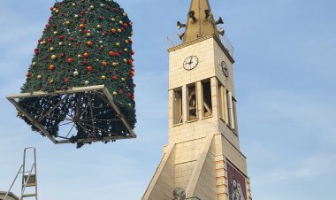 رعية اللاتين في الرينة ومؤسساتها يستعدون لإضاءة شجرة الميلاد يوم الجمعة القادم