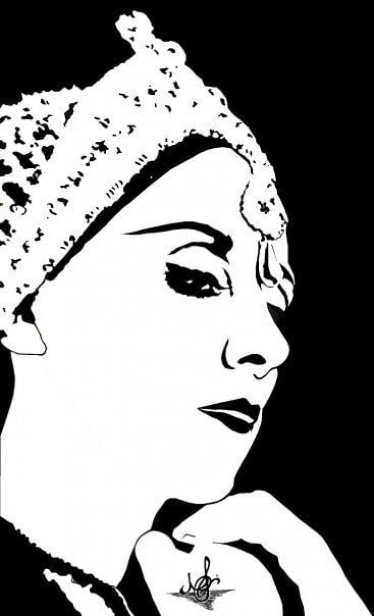 من قلبي سلام لفيروز .. تحية الفنان التشكيلي زاهد حرش في عيد ميلادها