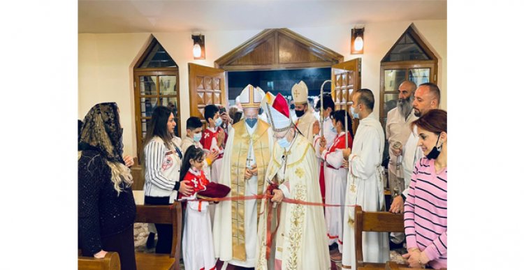بطريرك الكلدان في العراق يفتتح كنيسة سلطانة الوردية في بغداد