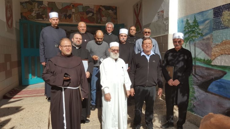 اعدادية المغار تستضيف رجال الدين تحت شعار ‘التسامح زينة الفضائل‘