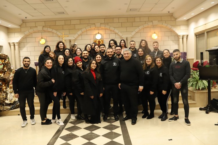 أمسية ميلادية مع المرنمة ورد شوفاني في كنيسة اللاتين في شفاعمرو