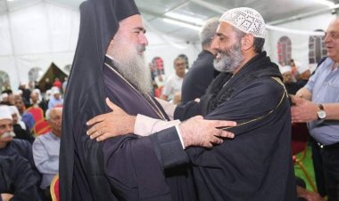 سيادة المطران عطا الله حنا يستنكر جريمة اطلاق النار التي طالت فضيلة الشيخ نور اليقين بدران في البعنة