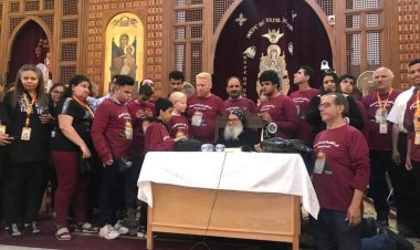 أسقفية الشباب ومهرجان الكرازة تنظم اللقاء السنوى مع المكفوفين في القاهرة