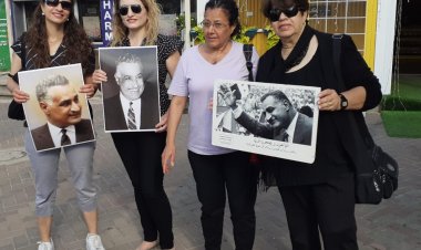 رفع صور القائد جمال عبد الناصر وبرنامج سياسي وفني احتفالا بالعيد السبعين لثورة 23 يوليو الناصرية في شفاعمرو