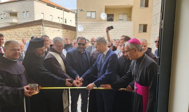 تدشين مدرسة الفرنسيسكان والمركز الرعوي في كفر كنا