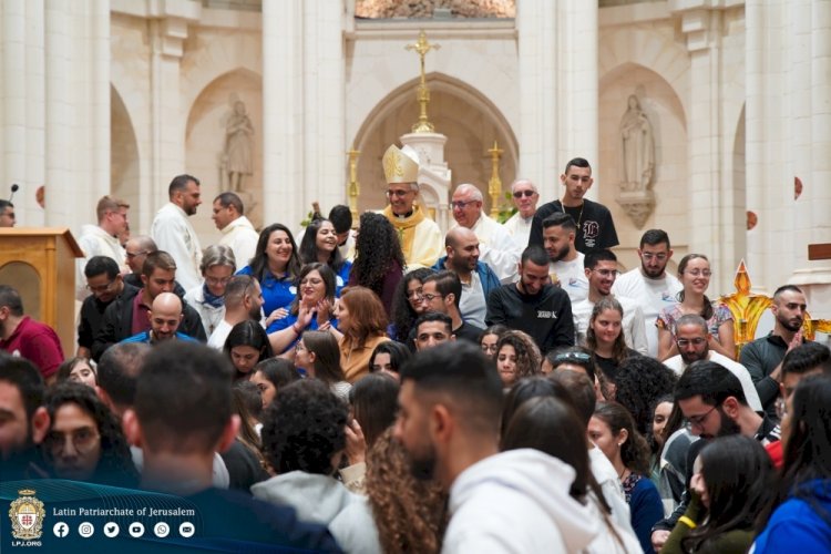 الشبيبة الكاثوليكية في الجليل تلتقي في الناصرة بمناسبة عيد يسوع الملك