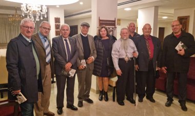 لقاء الجليل يقوم بمعايدة المطران الياس شقور ويرسم معه وقائع المؤتمر القادم في الجليل