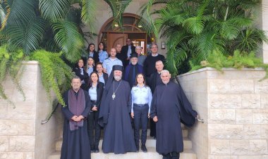 مديرية مصلحة السجون في زيارة لمطرانية الروم الكاثوليك وبيت النعمة في حيفا