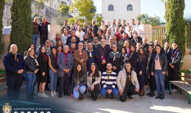 الاجتماع السنوي للكشاف الكاثوليكي يلتقي البطريرك بيتسابالا