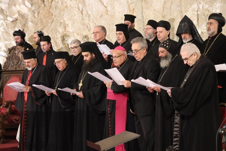 اختتام الصلاة المسكونية من أجل وحدة المسيحيّين في بكركي - لبنان