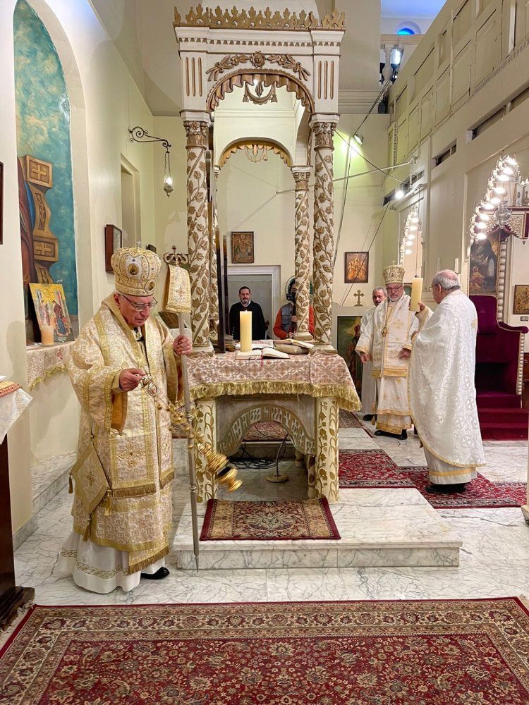 البطريرك يوسف العبسي يقوم زيارة رعوية إلى مصر يلتقي خلالها مسؤولين كنسيين وأبناء رعيته المصرية