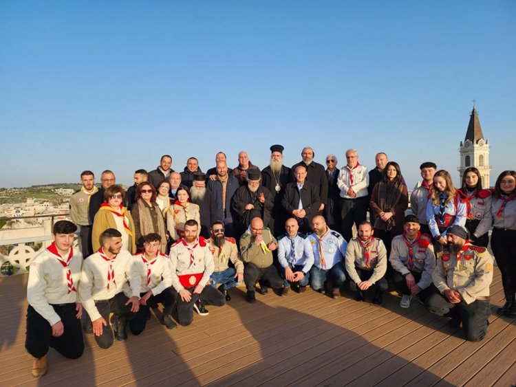 اختتام حملة التبرعات لمنكوبي سوريا بمبادرة المجموعات الكشفية المسيحية المقدسية