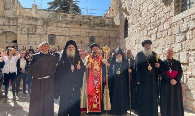 استقبال المطران أنتيموس جاك يعقوب نائب عام لبطريركيًة السريان الأرثوذكس في الأرض المقدسة