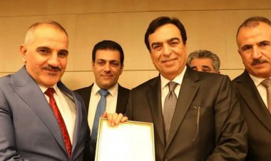 الإعلامي العربي اللبناني جورج قرداحي ضيفاً في مجلس النواب العراقي