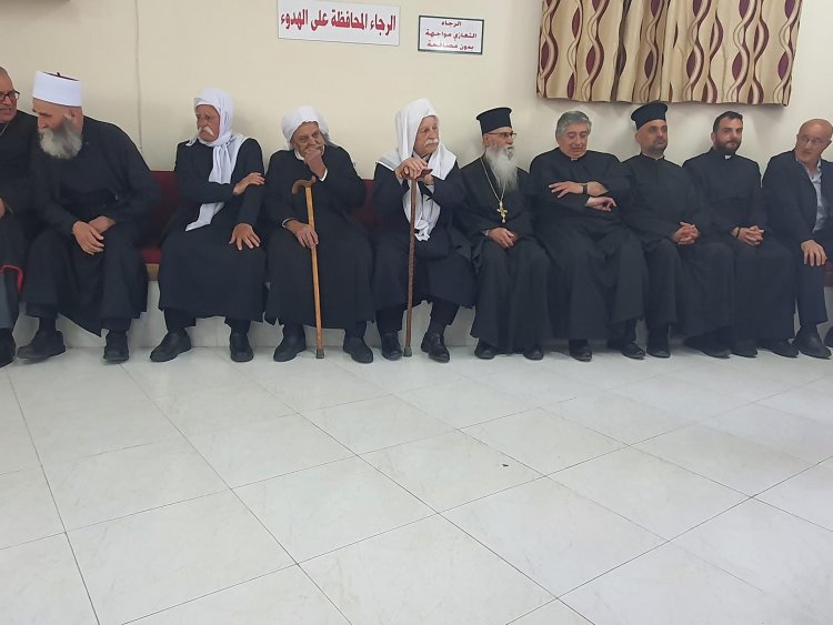 لقاء المعايدات بين أبناء العائلة الشفاعمرية يؤكد على نبذ العنف والعمل على التصدي للشرّ والتأكيد على نموذج العيش المشترك