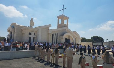 عبلين تحتفل بتكريس كنيسة "حاملات الطيب" في المدافن الجديدة