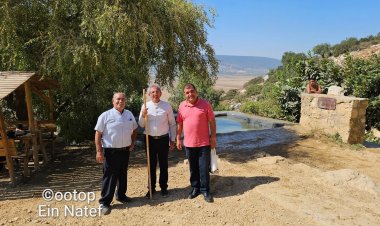 عين ناطف/ عين العذراء المشرفة على سهل البطوف في الجليل