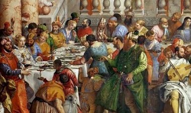 يسوع يقبل الدعوة إلى الطعام - لوقا ١٤: ١و٧-١١