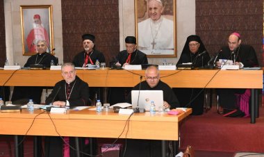 الراعي يفتتح دورة مجلس البطاركة والأساقفة الكاثوليك مؤكدا على استنكار الحرب الدائرة في غزة وأهمية تحصين الجيش اللبناني