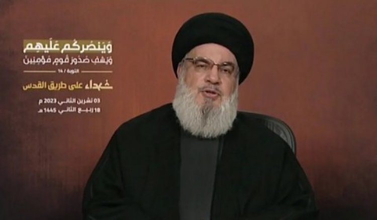 السيد نصر الله: عملية ‘طوفان الأقصى‘ كانت بقرار وتنفيذ فلسطيني