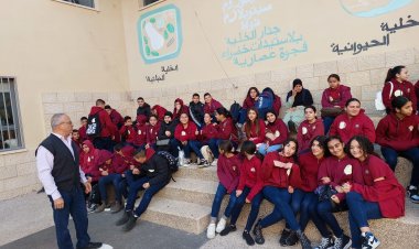 الكاتب الصحفي زياد شليوط يساهم في برامج إحياء يوم اللغة العربية في مدرستين إعداديتين في شفاعمرو