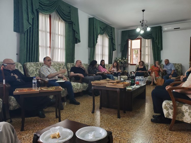 اجتماع تحضيري في حيفا لمؤتمر الشبيبة المسيحية في الجليل بمشاركة البطريرك صباح