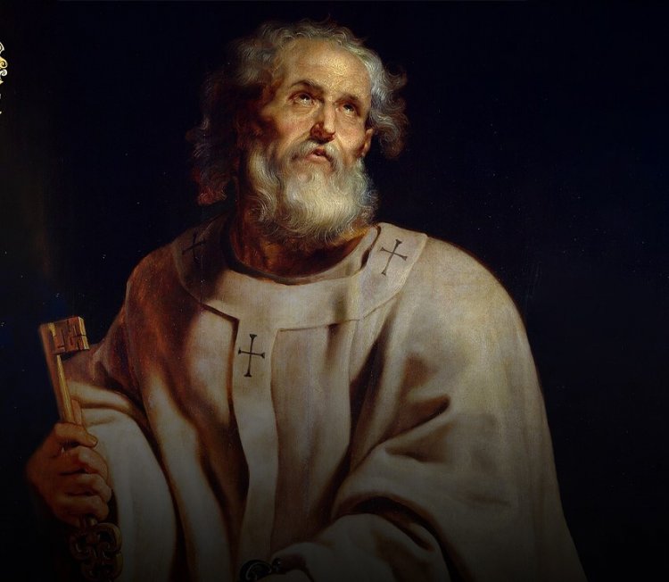 يسوع يمتحن حب بطرس له - يوحنا ٢١: ١٥-١٩