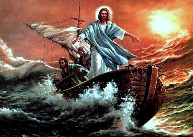 العاصفة على البحيرة - متى ٨: ٢٣-٢٧