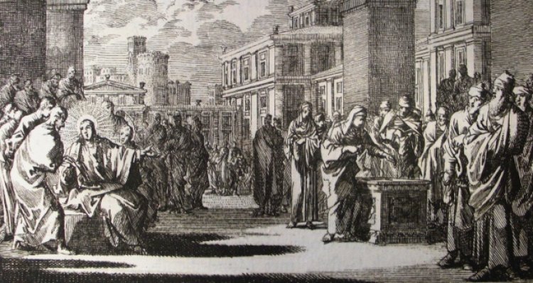 يسوع في الهيكل يطرد الباعة والصرَّافين - يوحنا ٢: ١٣-٢٢