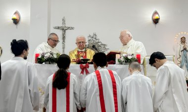 رعية اللاتين في جنين تحتفل بعيد الظهور الإلهي ورأس السنة الجديدة