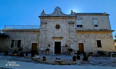 دير المحرقة على قمة جبل الكرمل تاريخه وحديقة الحجارة المزخرفة