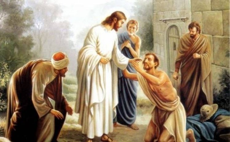 يسوع يشفي رجلًا أعمى - مرقس ٨: ٢٢- ٢٦