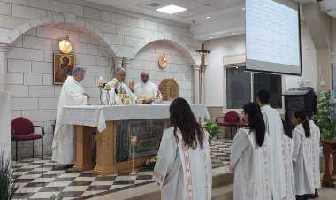 رعية القديس يوسف للاتين في شفاعمرو تحتفل بعيد شفيعها القديس يوسف بمشاركة المطران رفيق نهرا