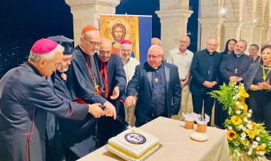 احتفال ديني بافتتاح معهد البشارة اللاهوتي في الناصرة