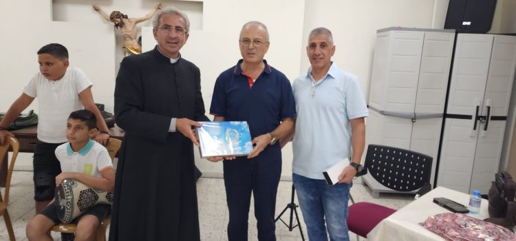 الكاتب زياد شليوط في ضيافة "نادي مار أنطون للعائلات" في الرامة متحدثا عن الفنان زياد الرحباني