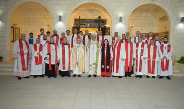 أبرشيّة القدس الأسقفيّة تحتفل بخدمة القدّاس الإفتتاحيّ للمجمع الكنسيّ في عمان