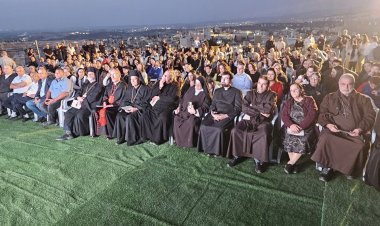 احتفال مهيب بوضع حجر الاساس لمركز مريم ليسوع المصلوب بواردي في عبلين