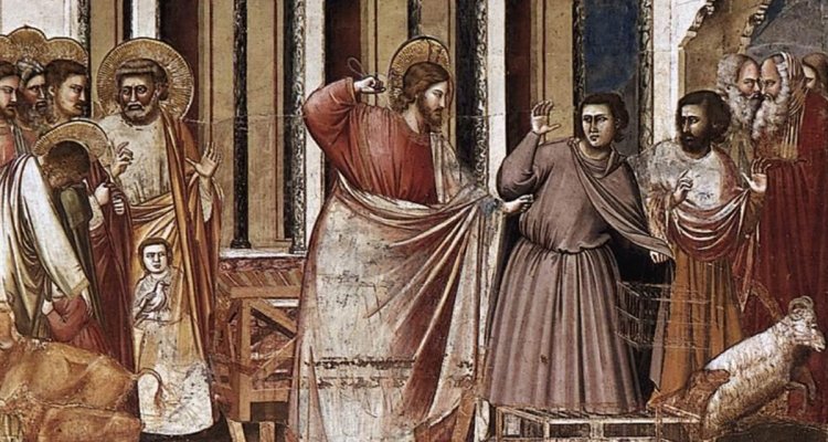 لا تَجعَلوا مِن بَيتِ أَبي بَيتَ تِجارَة - يوحنا ٢: ١٣-٢٢