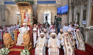 كنائس مصر الأرثوذكسية والانجيلية تحتفل بأحد السعف أو أحد الشعانين