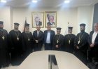 خوري يبحث أوضاع الكنائس والتحديات التي تواجه الوجود المسيحي في فلسطين مع كهنة رام الله ووكيل البطريركية اللاتينية