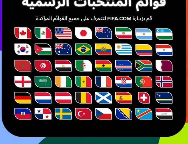 الخميس القادم ينطلق مونديال 2026 من المكسيك.. والأنظار العربية تتجه إلى مواجهات الأسبوع الأول النارية