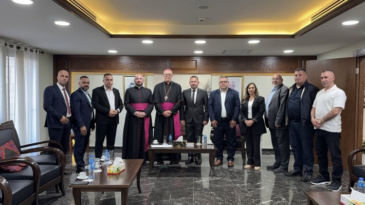 بيت لحم تستقبل القاصد الرسولي في القدس وتؤكد تمسكها برسالتها الإنسانية العالمية