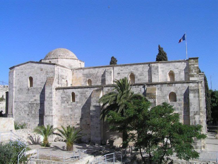 مهد العذراء: كنيسة القديسة حنّة في القدس