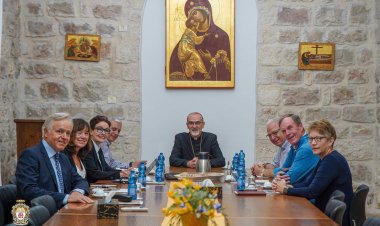 لجنة الأرض المقدسة لدى فرسان القبر المقدس تنهي جولة مثمرة في الأراضي المقدسة